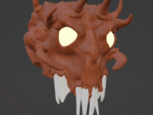 DemonSkull 3D Model