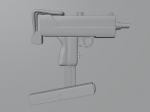 UZI Model 3D