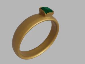 अँगूठी 3D मॉडल