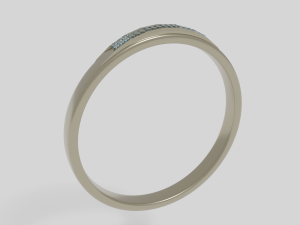 Silver ring 3D Model
