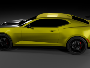 chevrolet camaro 6 zl1 1le Modelo 3D