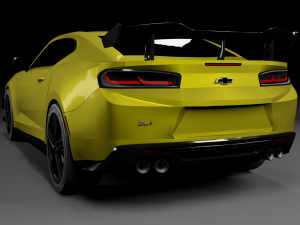 chevrolet camaro 6 zl1 1le Modelo 3D