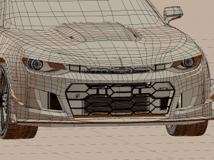 chevrolet camaro 6 zl1 1le Modelo 3D