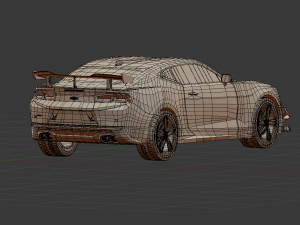 chevrolet camaro 6 zl1 1le Modelo 3D