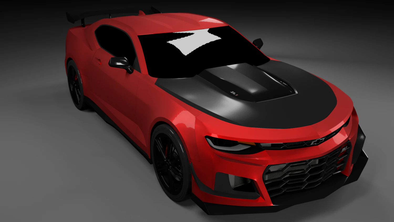 chevrolet camaro 6 zl1 1le Modelo 3D .c4d .max .obj .3ds .fbx .stl .blend 