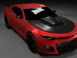 chevrolet camaro 6 zl1 1le Model 3D