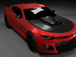 chevrolet camaro 6 zl1 1le 3D Model