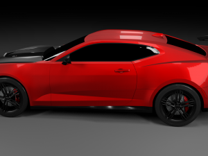 chevrolet camaro 6 zl1 1le Modelo 3D