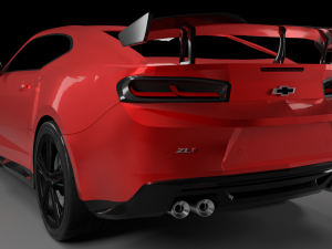 chevrolet camaro 6 zl1 1le Modelo 3D