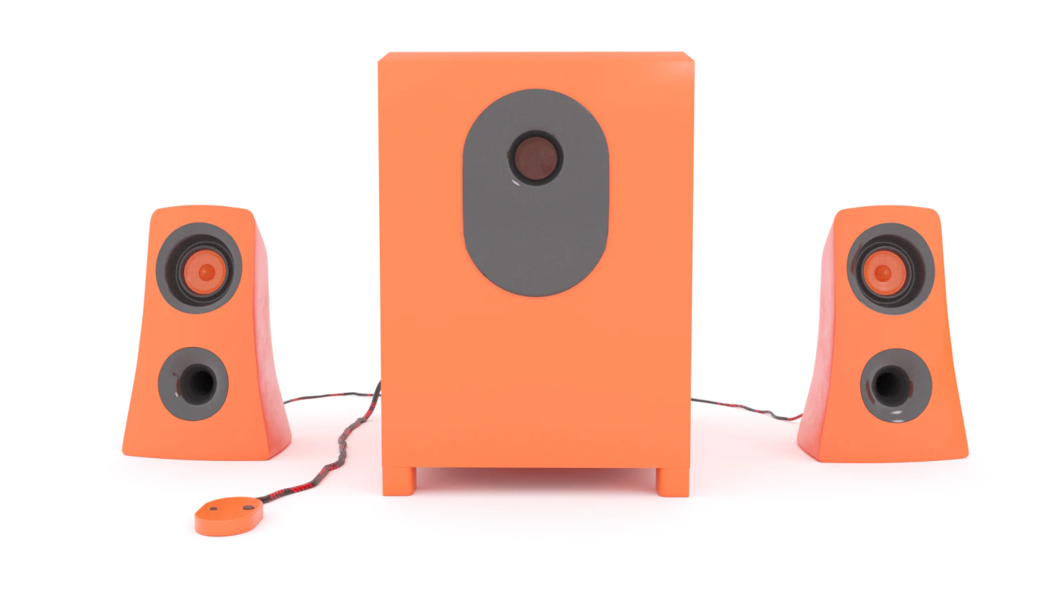 speakers 3D Model .c4d .max .obj .3ds .fbx .stl .blend 