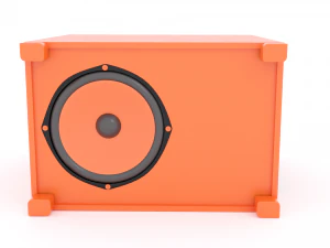 speakers 3D Model