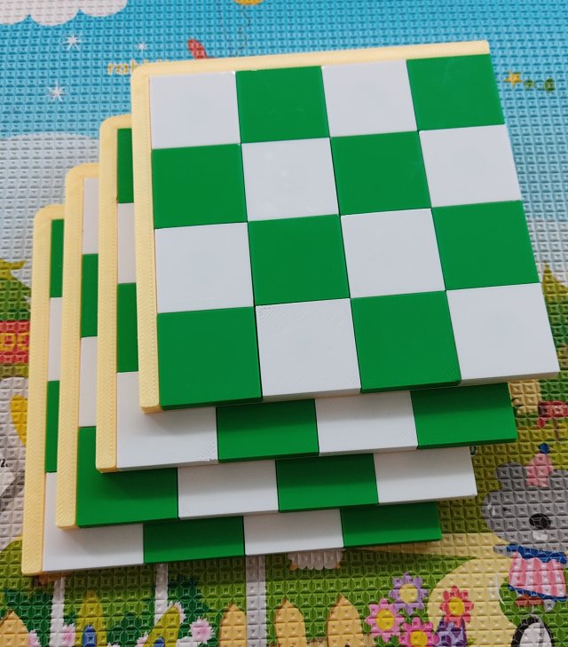 split magnetic board chessboard420x420 3D Druckmodell .c4d .max .obj .3ds .fbx .stl .blend 