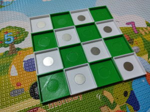 split magnetic board chessboard420x420 3D Druckmodell