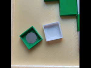 magnetic chessboard240x240 3D Print Model