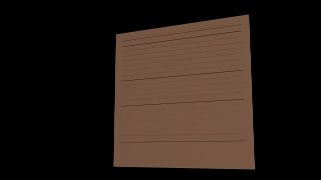 rolling shutter Model 3D .c4d .max .obj .3ds .fbx .stl .blend 