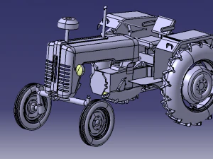 modelo de trator Modelo 3D