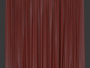 curtains with tulle Modèle 3D