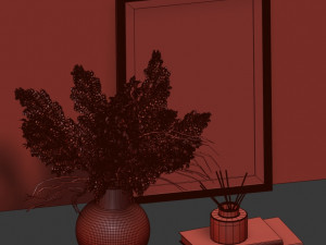 decorative set 3D 모델