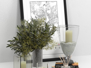 decorative set Modelo 3D
