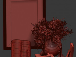 decorative set 3D मॉडल