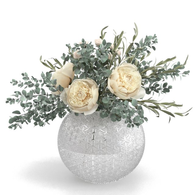 bouquet 3D Модель .c4d .max .obj .3ds .fbx .stl .blend 