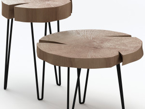 slab coffee tables 3D मॉडल