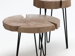 slab coffee tables 3D Model