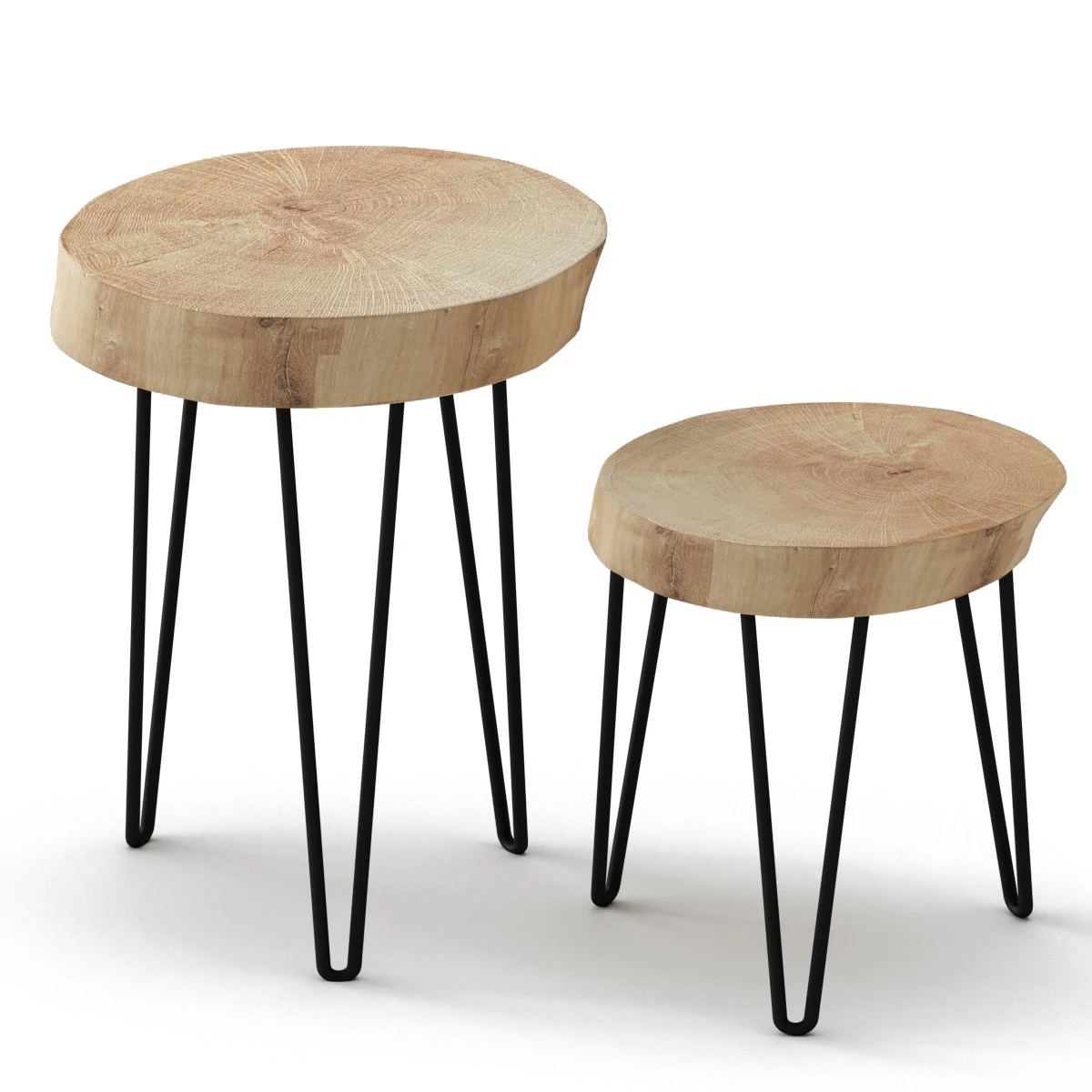 slab coffee tables 3D Model .c4d .max .obj .3ds .fbx .stl .blend 