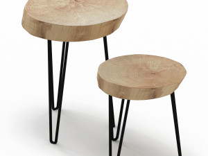 slab coffee tables Modelo 3D