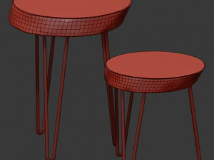 slab coffee tables 3D Model