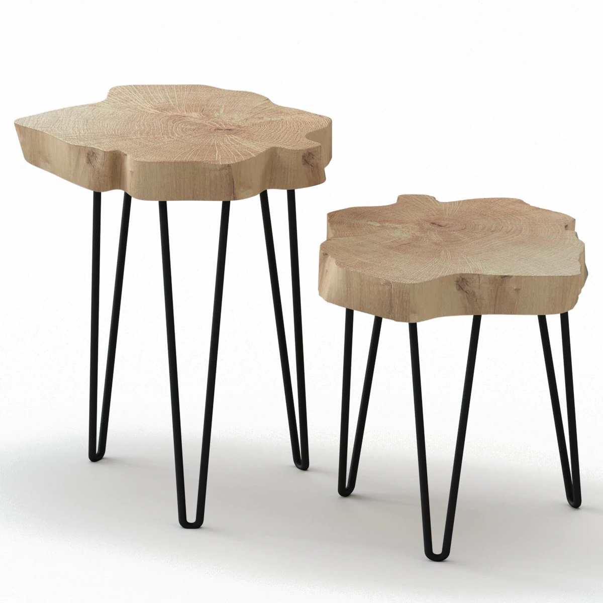 slab coffee tables 3D Model .c4d .max .obj .3ds .fbx .stl .blend 