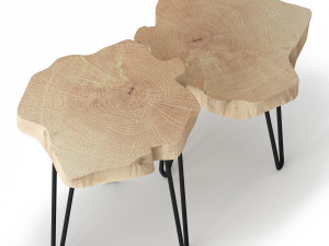 slab coffee tables Model 3D
