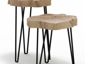 slab coffee tables 3D Model
