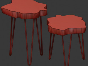 slab coffee tables Model 3D