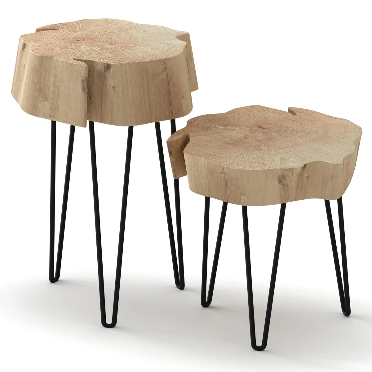 slab coffee tables 3D Model .c4d .max .obj .3ds .fbx .stl .blend 
