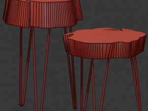 slab coffee tables Modelo 3D
