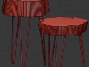 slab coffee tables 3D Model
