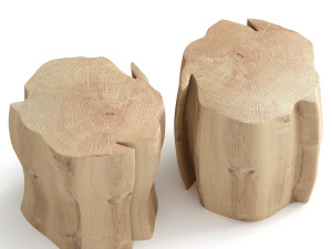 slab coffee tables Modèle 3D