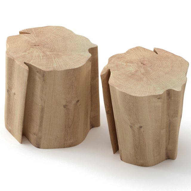 slab coffee tables 3D Model .c4d .max .obj .3ds .fbx .stl .blend 