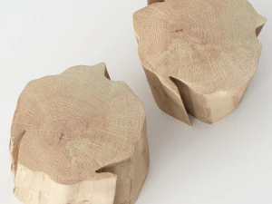 석판 커피 테이블 3D 모델