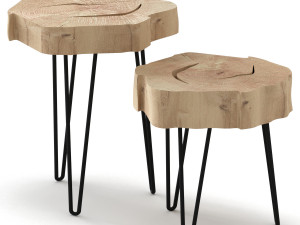 slab coffee tables 3D Model