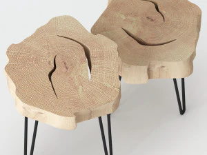 плитні журнальні столики 3D Модель