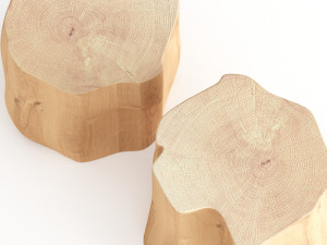 slab coffee tables 3D Model