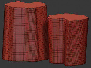 slab coffee tables Modelo 3D