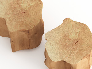 slab coffee tables Modello 3D