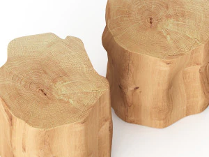 स्लैब कॉफी टेबल 3D मॉडल