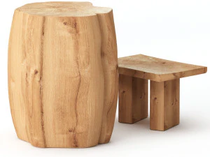 slab coffee tables 3D Model