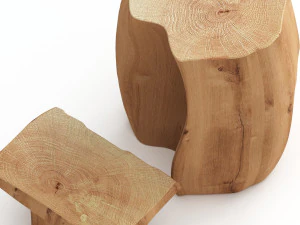 slab coffee tables 3D Model