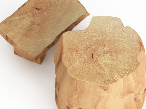 slab coffee tables Model 3D