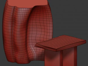 slab coffee tables 3D Model